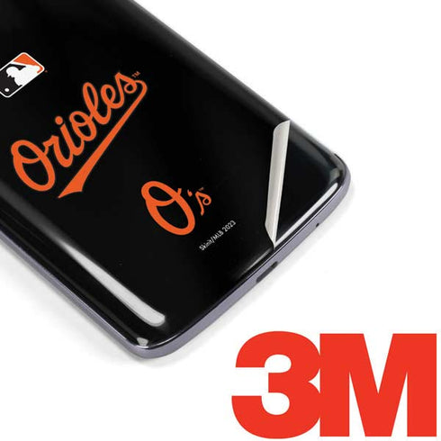 MLB Baltimore Orioles Alternate/Away Jersey Moto E5 Plus Skin