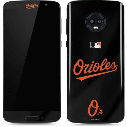 MLB Baltimore Orioles Alternate/Away Jersey Moto G6 Skin