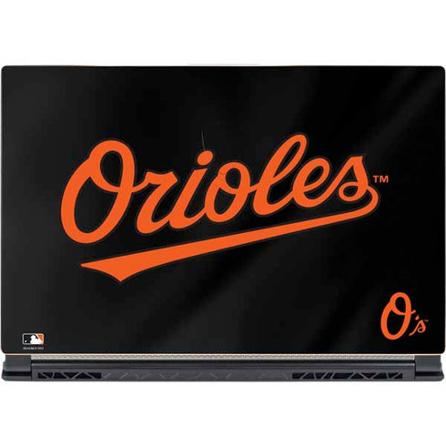 MLB Baltimore Orioles Alternate/Away Jersey MSI GS65 Stealth Laptop Skin