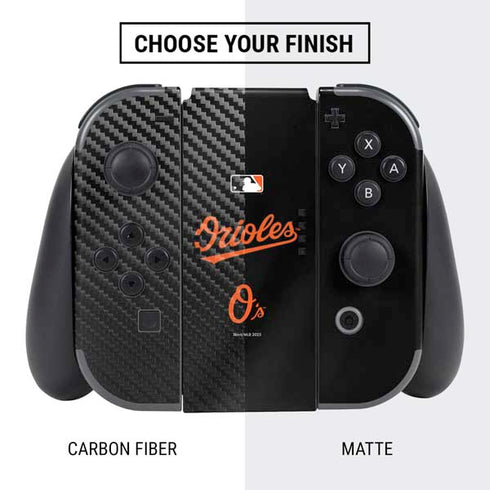 MLB Baltimore Orioles Alternate/Away Jersey Nintendo Switch Bundle Skin