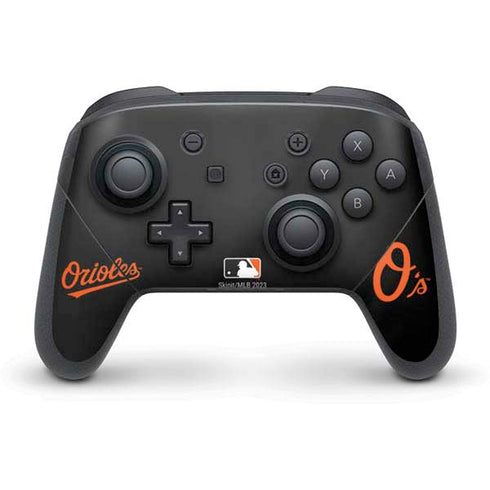 MLB Baltimore Orioles Alternate/Away Jersey Nintendo Switch Pro Controller Skin