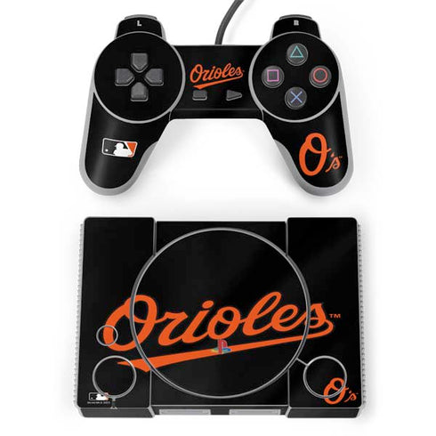 MLB Baltimore Orioles Alternate/Away Jersey PlayStation Classic Bundle Skin
