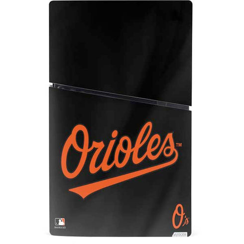 MLB Baltimore Orioles Alternate/Away Jersey PS5 Slim Digital Edition Console Skin