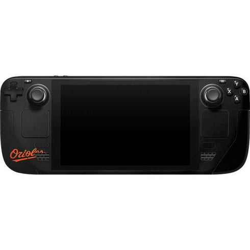 MLB Baltimore Orioles Alternate/Away Jersey Steam Deck Handheld Gaming Computer Skin