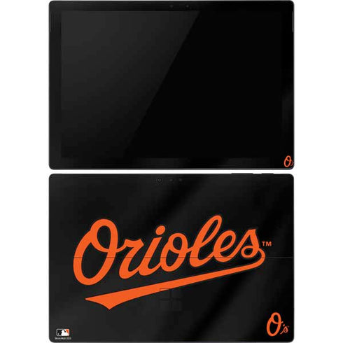 MLB Baltimore Orioles Alternate/Away Jersey Surface Pro 6 Skin