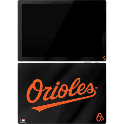 MLB Baltimore Orioles Alternate/Away Jersey Surface Pro 7 Skin