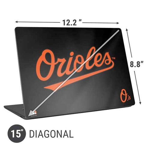 MLB Baltimore Orioles Alternate/Away Jersey Universal Laptop 15in (12.2 x 8.8in) Skin