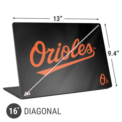 MLB Baltimore Orioles Alternate/Away Jersey Universal Laptop 16in (13 x 9.4in) Skin