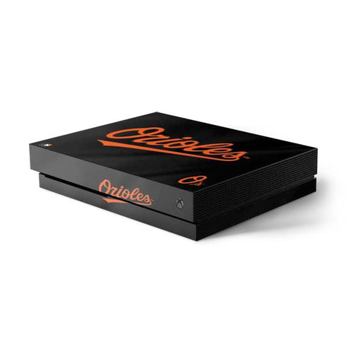 MLB Baltimore Orioles Alternate/Away Jersey Xbox One X Console Skin