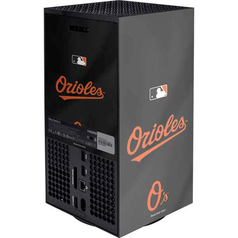 MLB Baltimore Orioles Alternate/Away Jersey Xbox Series X Console Skin