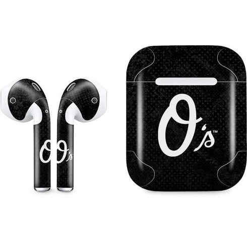 MLB Baltimore Orioles Dark Wash Apple AirPods Skin