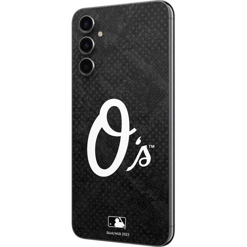MLB Baltimore Orioles Dark Wash Galaxy A14 5G Skin