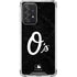 MLB Baltimore Orioles Dark Wash Galaxy A52 5G Clear Case
