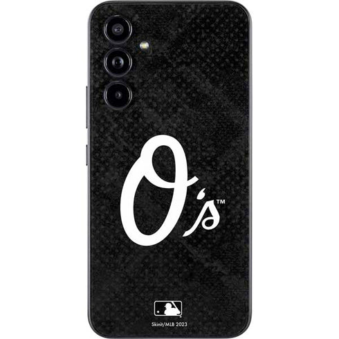 MLB Baltimore Orioles Dark Wash Galaxy A54 5G Skin