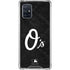 MLB Baltimore Orioles Dark Wash Galaxy A71 5G Clear Case