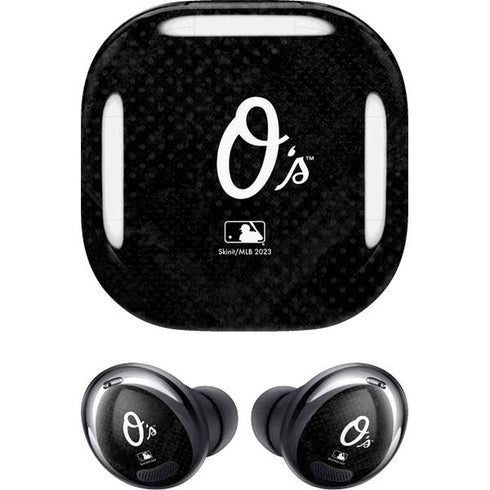MLB Baltimore Orioles Dark Wash Galaxy Buds Pro Skin