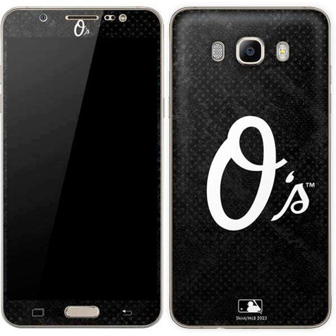 MLB Baltimore Orioles Dark Wash Galaxy J7 Skin