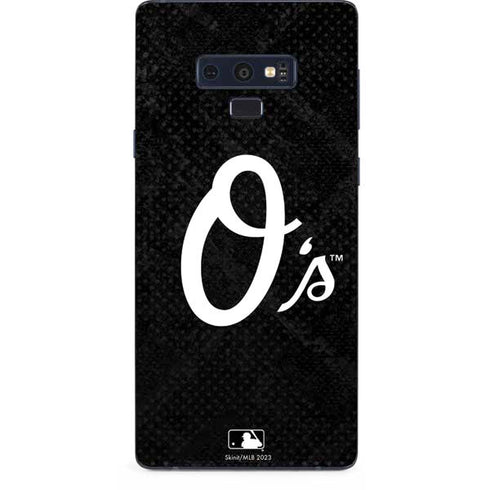 MLB Baltimore Orioles Dark Wash Galaxy Note 9 Skin