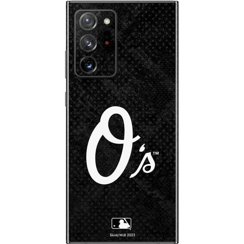 MLB Baltimore Orioles Dark Wash Galaxy Note20 Ultra 5G Skin