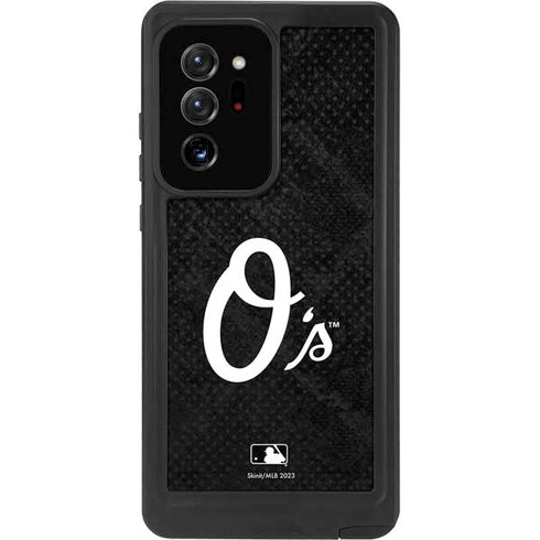 MLB Baltimore Orioles Dark Wash Galaxy Note20 Ultra 5G Waterproof Case