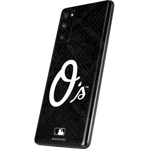 MLB Baltimore Orioles Dark Wash Galaxy S20 Fan Edition Skin