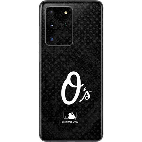 MLB Baltimore Orioles Dark Wash Galaxy S20 Ultra 5G Skin