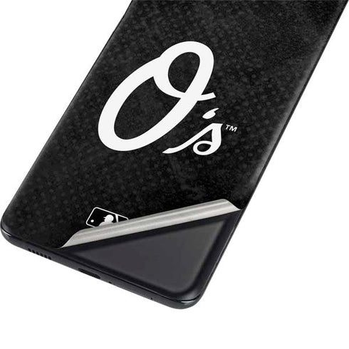 MLB Baltimore Orioles Dark Wash Galaxy S21 Plus 5G Skin
