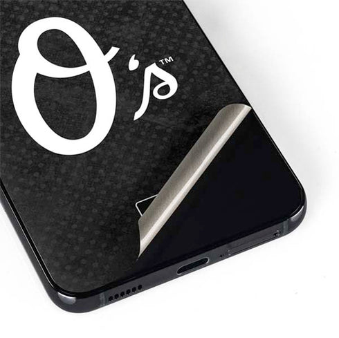 MLB Baltimore Orioles Dark Wash Galaxy S22 Plus Skin