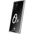 MLB Baltimore Orioles Dark Wash Galaxy S22 Ultra Clear Case