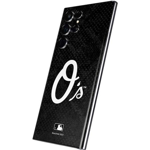 MLB Baltimore Orioles Dark Wash Galaxy S22 Ultra Skin