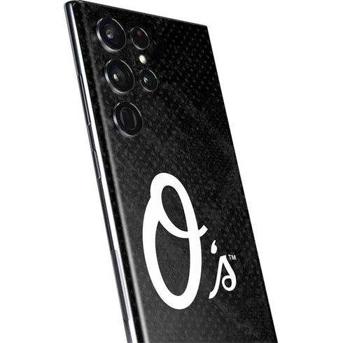 MLB Baltimore Orioles Dark Wash Galaxy S22 Ultra Skin