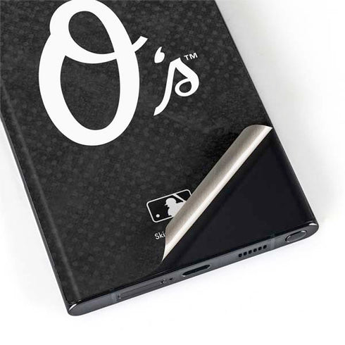 MLB Baltimore Orioles Dark Wash Galaxy S22 Ultra Skin