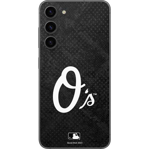 MLB Baltimore Orioles Dark Wash Galaxy S23 Plus Skin