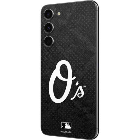 MLB Baltimore Orioles Dark Wash Galaxy S23 Plus Skin