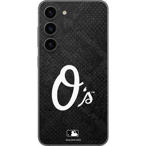 MLB Baltimore Orioles Dark Wash Galaxy S23 Skin