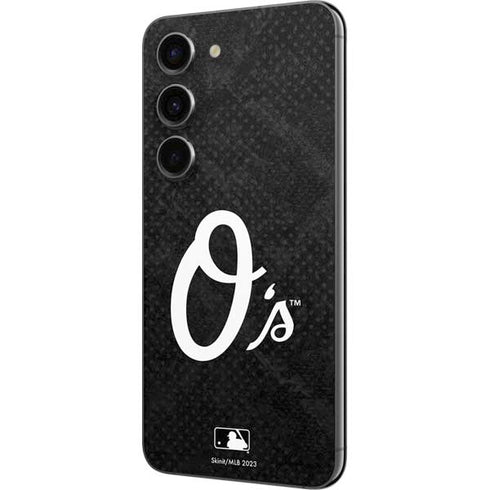 MLB Baltimore Orioles Dark Wash Galaxy S23 Skin