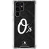 MLB Baltimore Orioles Dark Wash Galaxy S24 Ultra Clear Case