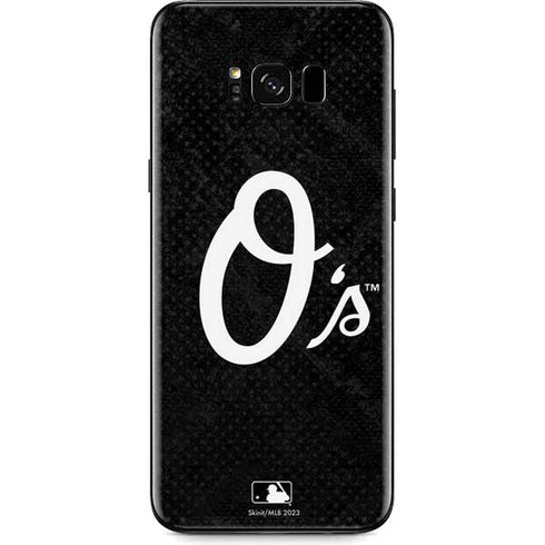 MLB Baltimore Orioles Dark Wash Galaxy S8 Plus Skin