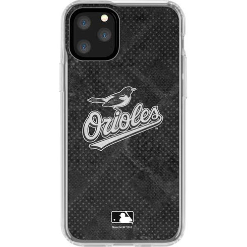 MLB Baltimore Orioles Dark Wash iPhone 11 Pro Clear Case