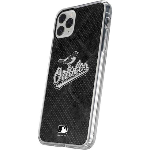 MLB Baltimore Orioles Dark Wash iPhone 11 Pro Clear Case