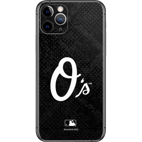 MLB Baltimore Orioles Dark Wash iPhone 11 Pro Skin