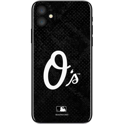 MLB Baltimore Orioles Dark Wash iPhone 11 Skin