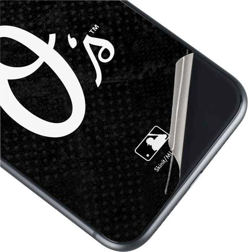 MLB Baltimore Orioles Dark Wash iPhone 11 Skin
