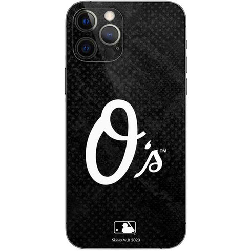 MLB Baltimore Orioles Dark Wash iPhone 12 Pro Skin