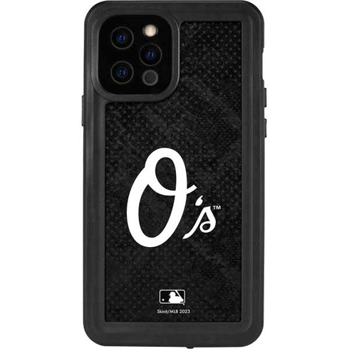 MLB Baltimore Orioles Dark Wash iPhone 12 Pro Waterproof Case