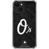 MLB Baltimore Orioles Dark Wash iPhone 13 Mini Clear Case