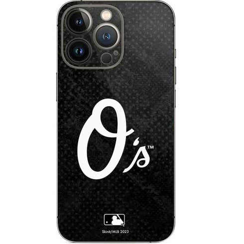 MLB Baltimore Orioles Dark Wash iPhone 13 Pro Skin