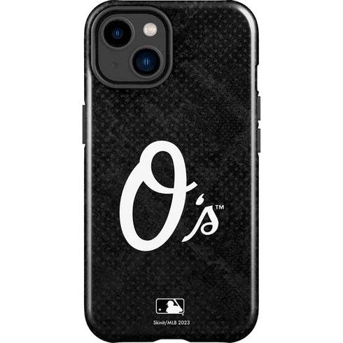 MLB Baltimore Orioles Dark Wash iPhone 15 Plus Impact Case
