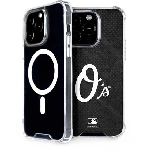 MLB Baltimore Orioles Dark Wash iPhone 15 Pro MagSafe Case