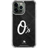 MLB Baltimore Orioles Dark Wash iPhone 15 Pro Max Clear Case